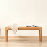 Natural Modern Solid Color Bench Solid Wood Entryway and Bedroom Seating Bench Clearhalo 'Benches' 'Chairs & Seating' 'furn' 'furn_benches' 'Furniture' 'Living Room Furniture' 1200x1200_4d1036d5-ad6f-4545-b319-d0c89950e7f5