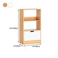 Modern Style Bookshelf Engineer Wood Bookcase for Study Room