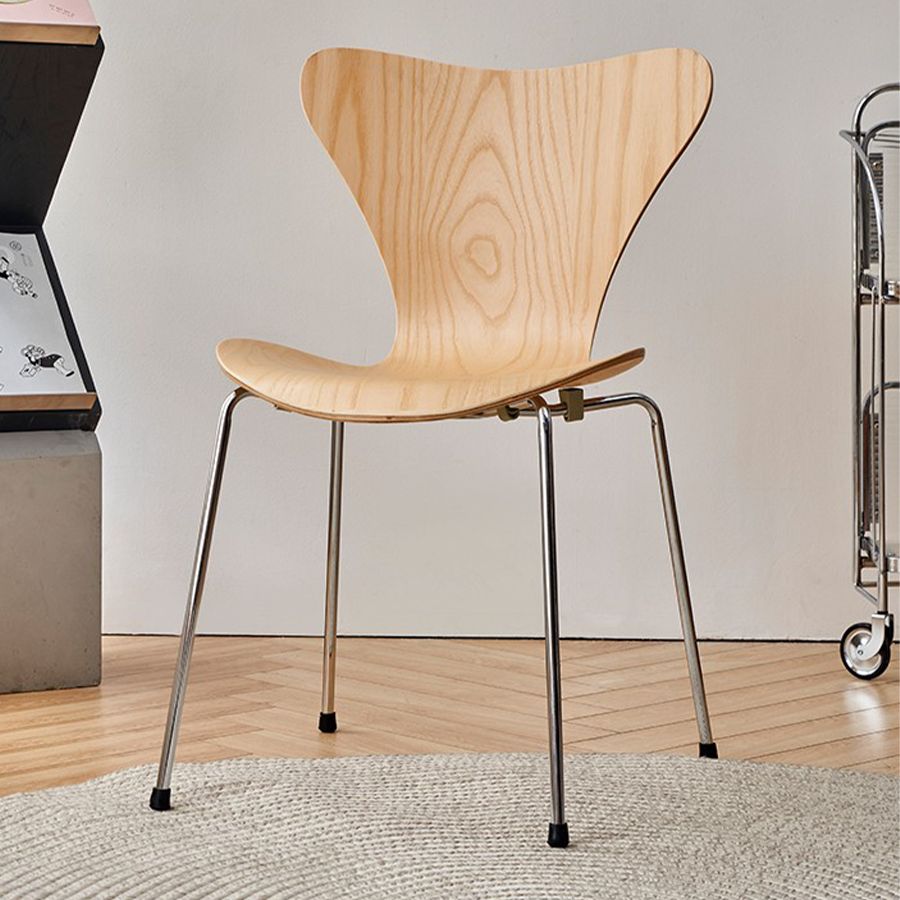 Modern Style Side Chair Wooden Indoor 19.29" Wide Dining Chair Clearhalo 'Dining Chairs' 'Dining Tables & Seating' 'dining_chair' 'furn' 'furn_dining_chair' 'Furniture' 'furniture_dining_chair' 'Kitchen & Dining Furniture' 1200x1200_4d18d1cf-431f-4f9c-b3f0-450fa543393d