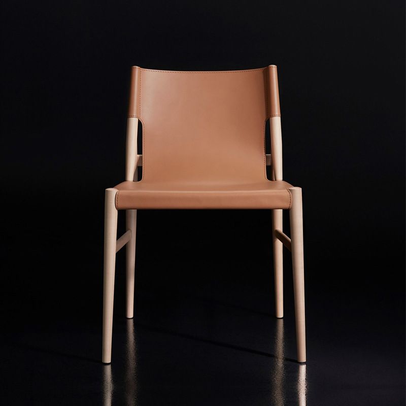 Modern Style Solid Wood Side Chair Solid Back Dining Chair for Dinning Room Clearhalo ' kitchen&dining_furn' 'Dining Chairs' 'Dining Tables & Seating' 'dining_chair' 'furn' 'furn_dining_chair' 'Furniture' 'furniture_dining_chair' 'Kitchen & Dining Furniture' 'kitchen' 1200x1200_4d194b84-740b-4d00-a803-0e8fc4c77098