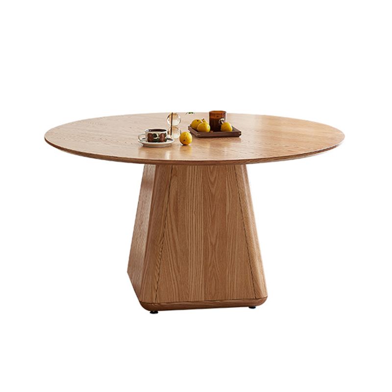 Juego de comedor contemporáneo de 1/4/5/7 piezas, muebles de comedor de madera maciza con sillas con respaldo macizo