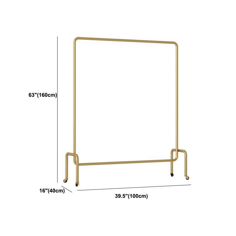 Albero della sala in acciaio della sala mentale moderna con appendiabiti di ricino