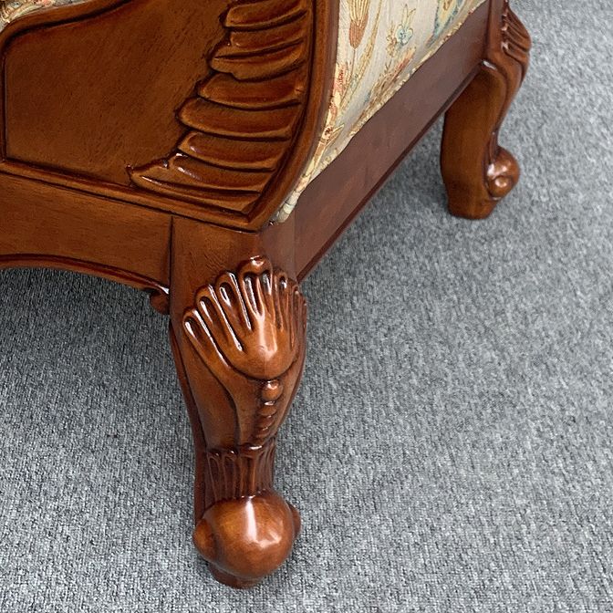 French Country Upholstered Chaise Lounge Couch Rolled Arms Chaise Lounge Chair Clearhalo 'Chairs & Seating' 'Chaise Lounge' 'chaise_lounge' 'furn' 'furn_chaise_lounge' 'Furniture' 'Living Room Furniture' 1200x1200_4d1d3d97-2b1e-43bc-88d1-c72c4064ddb4