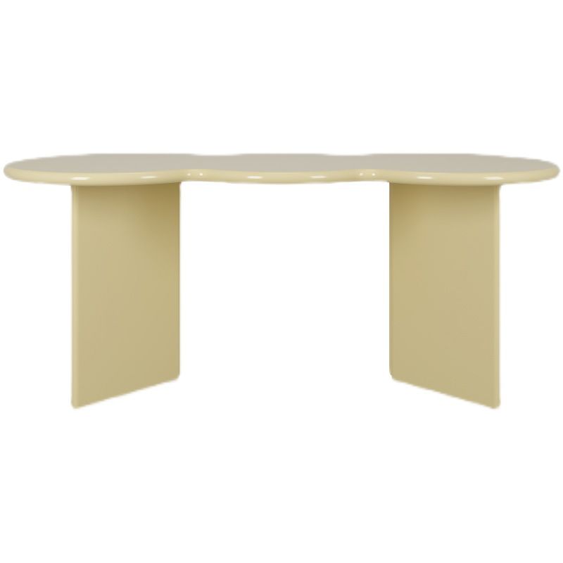 Mesa de reunión de la oficina de forma gratuita escritorio de oficina de madera maciza industrial