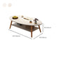 Modern Wood Cocktail Table 4 Legs Coffee Table with Storage Shelf Clearhalo 'Coffee & Accent Tables' 'Coffee Tables' 'coffee_tables' 'furn' 'furn_coffee_tables' 'Furniture' 'Living Room Furniture' 1200x1200_4d2431f2-31c4-47b5-baac-64c0d3b4ad59