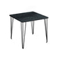 4-foot MDF Dinette Table Industrial Style Square Dining Table for Home Clearhalo 'Dining Tables & Seating' 'Dining Tables' 'dining_table' 'furn' 'furn_dining_table' 'Furniture' 'furniture_dining_table' 'Kitchen & Dining Furniture' 'kitchen' 'kitchen_dining_table' 1200x1200_4d25a32c-ed5a-422e-92bd-55643ac0bc6d