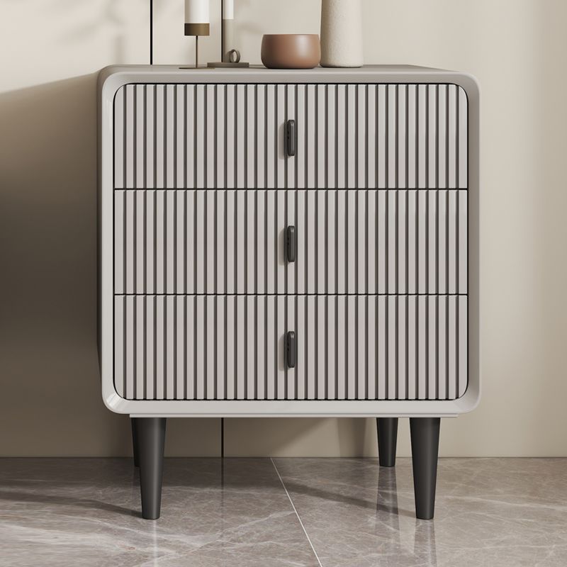 Eigentijdse houten opbergkist 16 "met verticale borst met laden