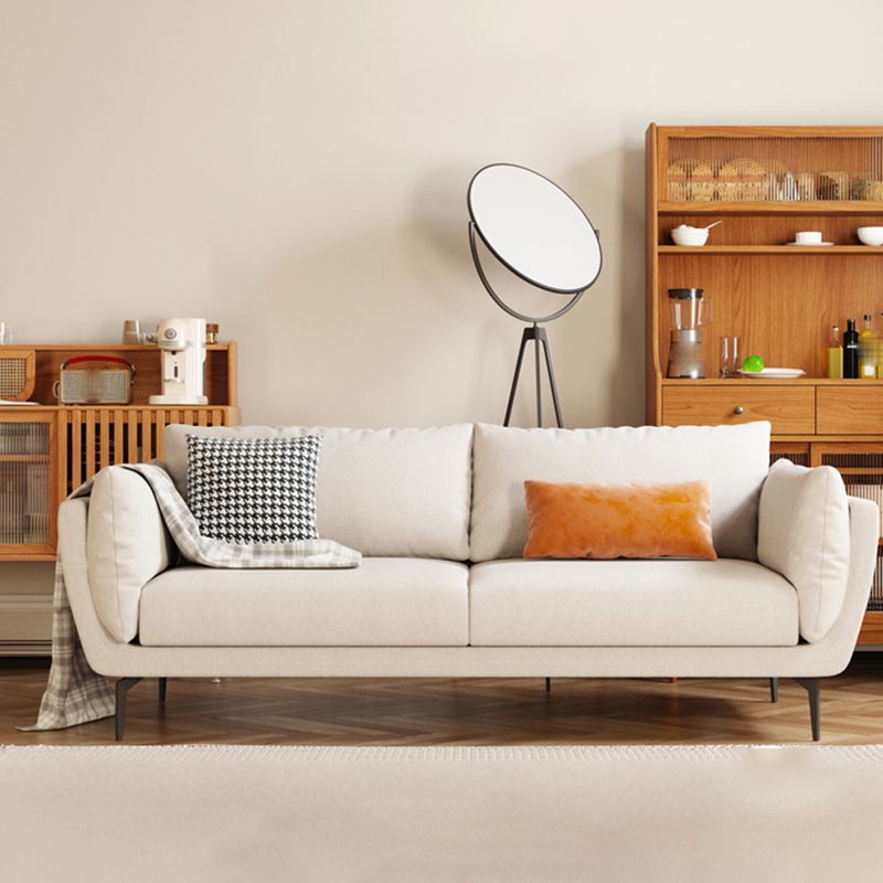 Mélange de coton Sofa moderne 33 "W canapé arrière pour le salon avec le bras de toit