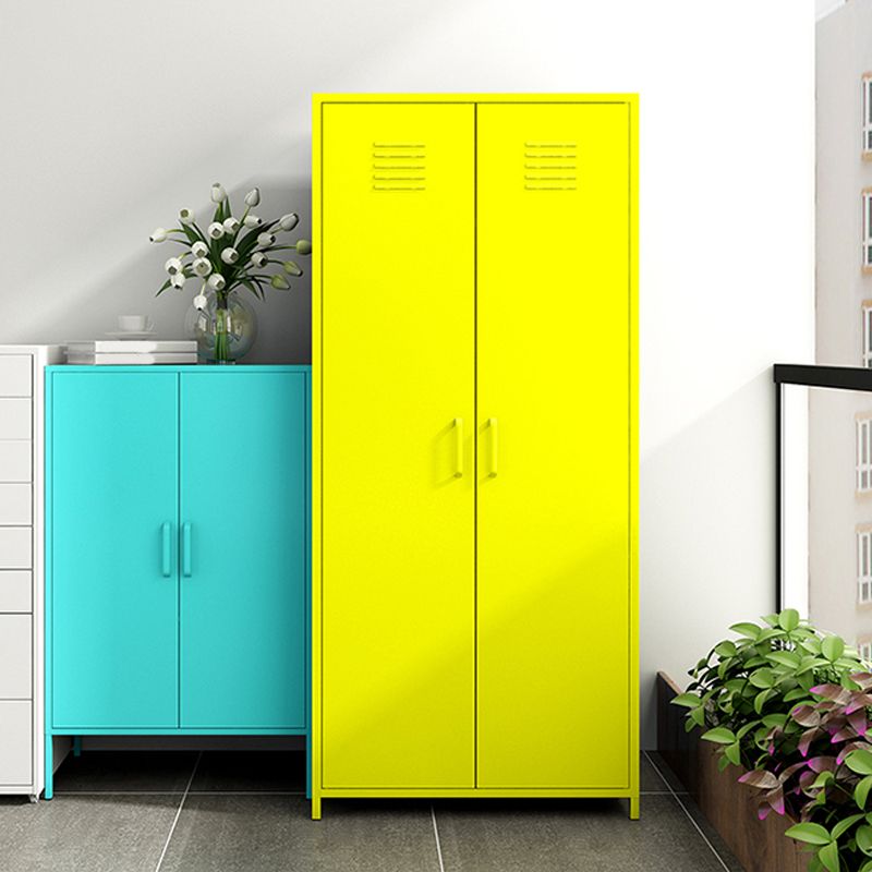 66,5 "H Armaire del guardaroba contemporaneo con mensole regolabili