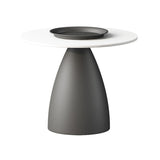 Modern Style Round Metal Table Metal Pedestal Base Coffee Table Clearhalo 'Coffee & Accent Tables' 'Coffee Tables' 'coffee_tables' 'furn' 'furn_coffee_tables' 'Furniture' 'Living Room Furniture' 1200x1200_4d32efa9-3992-43d1-8d27-7879e9a497e3