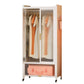 Glass Modern Style Wardrobe Closet Glass Wardrobe Cabinet for Home