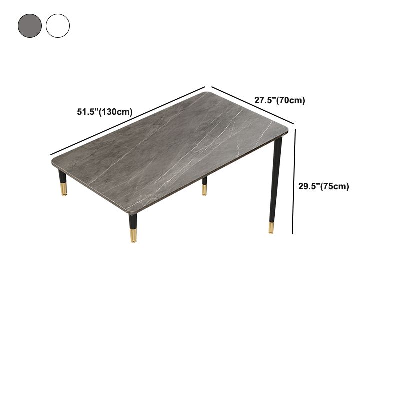 Bureau d'écriture contemporain incurvé avec des jambes en métal bureau pour chambre à coucher