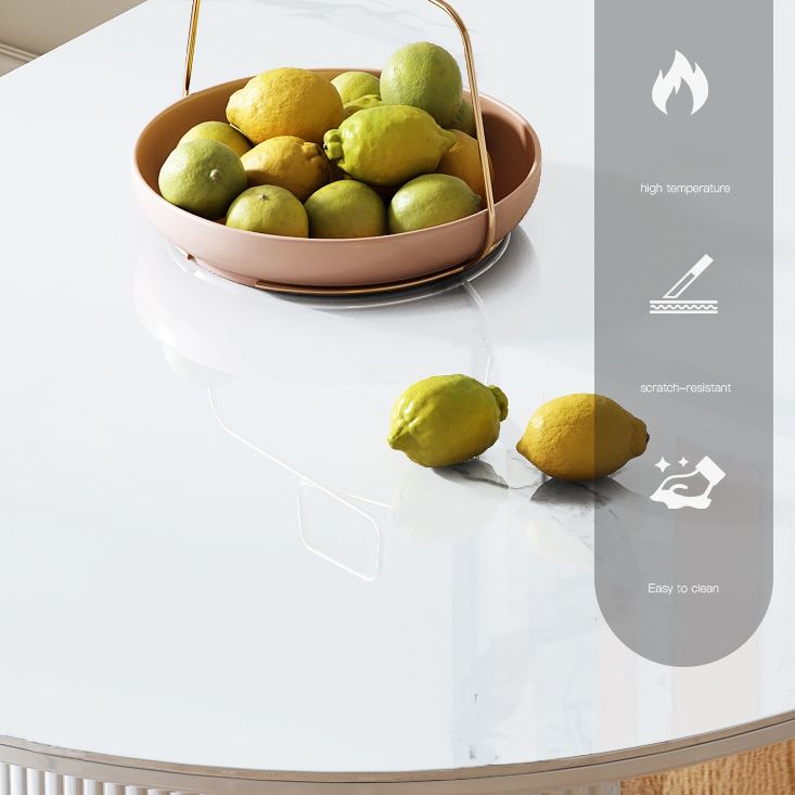 Irregular Sintered Stone Dining Table Modern Island Table with Double Pedestal Clearhalo ' dining_table' 'Dining Tables & Seating' 'Dining Tables' 'furn' 'furn_dining_table' 'Furniture' 'furniture_dining_table' 'Kitchen & Dining Furniture' 'kitchen&dining_furn' 'kitchen' 'kitchen_dining_table' 1200x1200_4d3cd3aa-e83d-491d-827e-9c04472e9d00