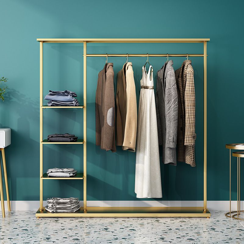 Glam Style Coat Hanger Free Standing Hall Tree (Drying Rack not Included) Clearhalo 'Entry & Mudroom Furniture' 'furn' 'furn_hall_tree_coat_racks' 'Furniture' 'Hall Trees & Coat Racks' 'hall_tree_coat_racks' 1200x1200_4d427ee5-9877-40f0-9f44-4e44063e70b2