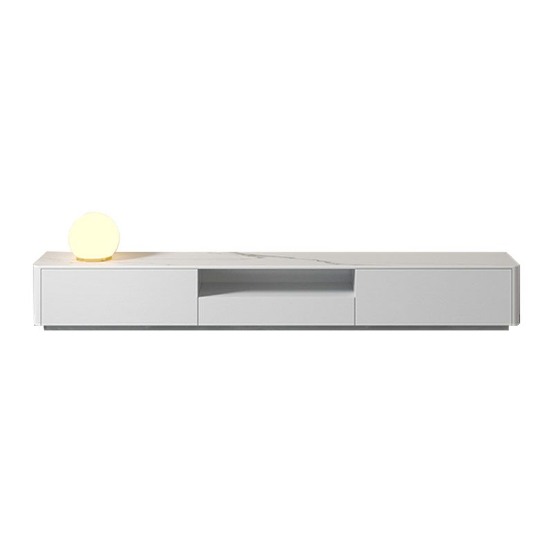 Contemporary TV Console White Wooden TV Media Stand for Living Room Clearhalo 'furn' 'furn_tv_stands_entertainment_centers' 'Furniture' 'Living Room Furniture' 'TV Stands & Entertainment Centers' 'TV Stands & Media Storage Furniture' 'tv_stands_entertainment_centers' 1200x1200_4d43ce1b-d274-43a8-bc48-cce950cc4f86