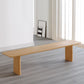 Modern Pine Wood Indoor Table for Restaurant Rectangle Dining Table with Double Pedestal Clearhalo 'Dining Tables & Seating' 'Dining Tables' 'dining_table' 'furn' 'furn_dining_table' 'Furniture' 'furniture_dining_table' 'Kitchen & Dining Furniture' 1200x1200_4d442bfe-4cc4-427d-bd4f-c3a99fc47843