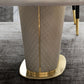 Glam Marble Rectangle Shape Dining Table Standard Kitchen Dining Table with Pedestal Base Clearhalo ' dining_table' 'Dining Tables & Seating' 'Dining Tables' 'furn' 'furn_dining_table' 'Furniture' 'furniture_dining_table' 'Kitchen & Dining Furniture' 'kitchen&dining_furn' 'kitchen' 'kitchen_dining_table' 1200x1200_4d469adb-1278-42b9-bddb-8ff3b853a2c3