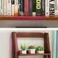 Rubber Wood Ladder Bookshelf Contemporary Open Bookcase for Home Office Clearhalo 'Bookcases' 'furn' 'furn_bookcases' 'Furniture' 'furniture_bookcases' 'Office Furniture' 1200x1200_4d4a708d-23c6-437c-a758-0e1f9bd7424e
