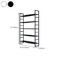 3/4/5-Shelf Iron Etagere Bookshelf Black and White Vertical Bookcase for Living Room Clearhalo 'Bookcases' 'furn' 'furn_bookcases' 'Furniture' 'furniture_bookcases' 'Office Furniture' 1200x1200_4d4cf136-94fe-49e0-8ed7-78e29e536f31