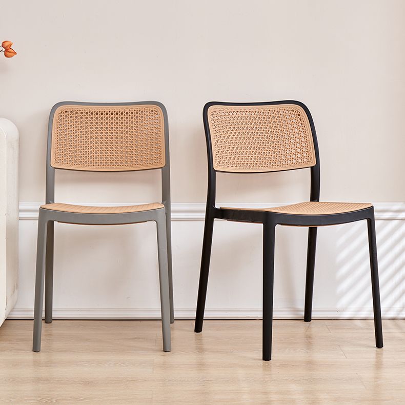 Modern & Contemporary Open Back Stackable Dining Chairs(Set of 4/8) Clearhalo 'Dining Chairs' 'Dining Tables & Seating' 'dining_chair' 'furn' 'furn_dining_chair' 'Furniture' 'Kitchen & Dining Furniture' 1200x1200_4d4d30cf-0e8b-4f58-b15d-ea10f166c493
