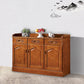 Modern Style Solid Wood Sideboard Table Kitchen Sideboard with Door Clearhalo 'buffet_sideboard' 'Buffets & Sideboards' 'furn' 'furn_buffet_sideboard' 'Furniture' 'Kitchen & Dining Furniture' 1200x1200_4d4efeb1-2756-4d9d-b9ab-93c4da8288a4