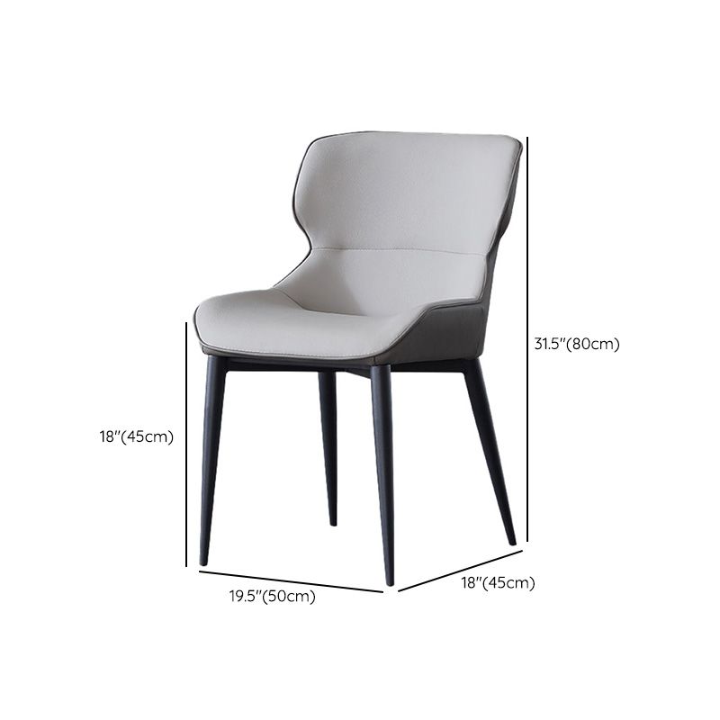 Contemporary Arm Chair Wingback Dining Room Chair for Dining Room