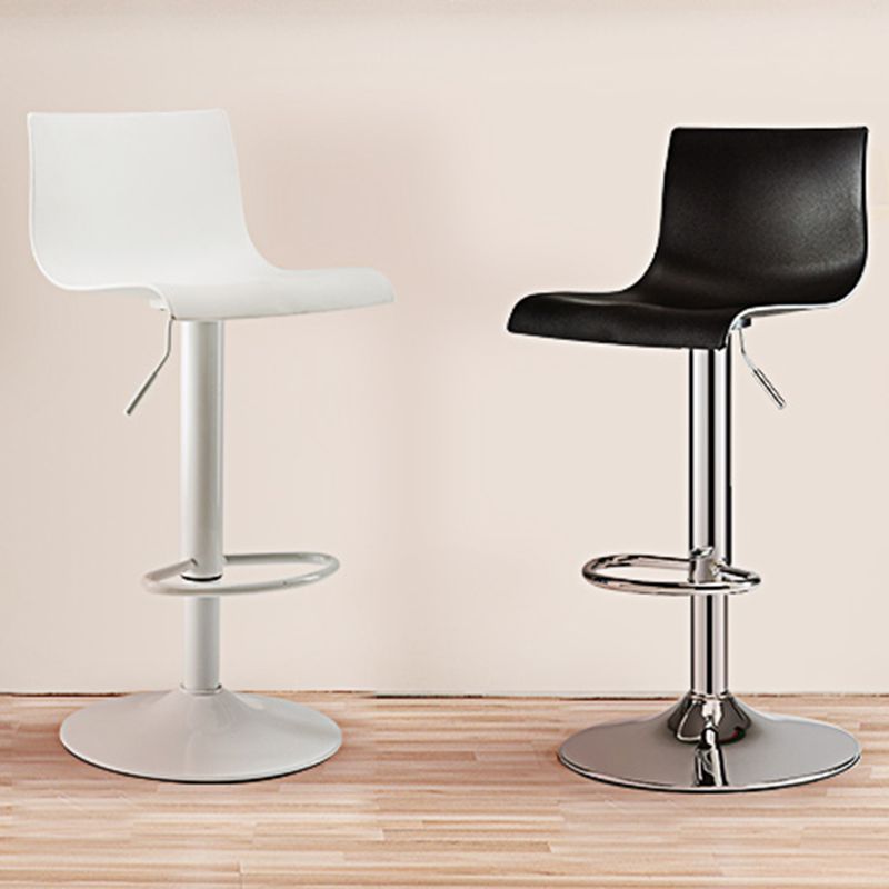 Industrial Style Bar-stool with Adjustable Height Metal Leg for Counter Bar Clearhalo 'Bar Furniture' 'Bar Stools' 'bar_stools' 'furn' 'furn_bar_stools' 'furniture_bar_stools' 'Kitchen & Dining Furniture' 'kitchen&dining_furn' 'kitchen' 'kitchen_furn' Furniture' 1200x1200_4d52fab8-d44c-4c73-b915-d4a201f39572