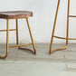 Modern Armless Backless Counter Stool Iron Bar Stool with Wooden Seat for Indoor Clearhalo 'Bar Furniture' 'Bar Stools' 'bar_stools' 'furn' 'furn_bar_stools' 'Furniture' 'Kitchen & Dining Furniture' 1200x1200_4d53cd6a-da72-4688-aee3-ca8797446182