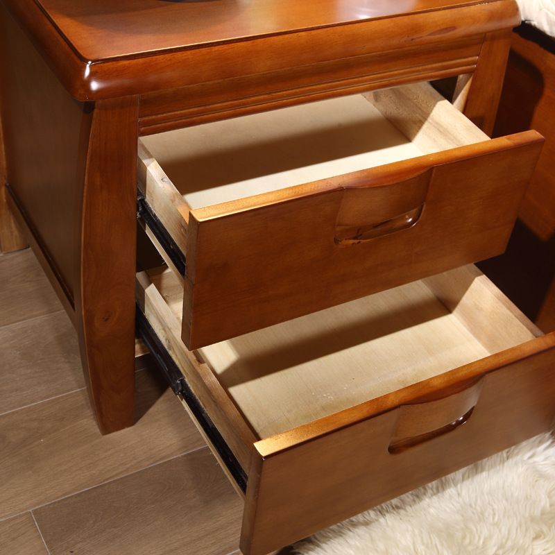 Traditional Bed Nightstand Solid Wood Bedside Cabinet with Drawer Clearhalo 'Bedroom Furniture' 'furn' 'furn_night_stand' 'Furniture' 'night_stand' 'Nightstands' 1200x1200_4d565e12-8741-437a-86fa-4cacf6d50955