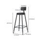 Industrial Style Bar Table Set 1/2/6/11 Pieces Solid Wood Rectangle Table and Stool Set Clearhalo 'Bar Furniture' 'furn' 'furn_home_bar_bar_sets' 'Furniture' 'Home Bars & Bar Sets' 'home_bar_bar_sets' 'Kitchen & Dining Furniture' 1200x1200_4d58300b-4f10-47ed-ac5e-047fbc06afed