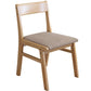 Rubberwood Armless Dining Chair Open Back Upholstered Single Dining Side Chair Clearhalo ' kitchen&dining_furn' 'Dining Chairs' 'Dining Tables & Seating' 'dining_chair' 'furn' 'furn_dining_chair' 'Furniture' 'furniture_dining_chair' 'Kitchen & Dining Furniture' 'kitchen' 1200x1200_4d5a93e0-4306-44a1-8e75-1a47e7d6ccaf