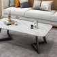 Slate Coffee Table Rectangle 17.7" High Coffee Cocktail Table Clearhalo 'Coffee & Accent Tables' 'Coffee Tables' 'coffee_tables' 'furn' 'furn_coffee_tables' 'Furniture' 'Living Room Furniture' 1200x1200_4d60241a-ddfa-4890-b3f1-467141d671e5