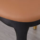 Modern Simple Side Chair Faux Leather Kitchen Dining Chairs with Wooden Base Clearhalo 'Dining Chairs' 'Dining Tables & Seating' 'dining_chair' 'furn' 'furn_dining_chair' 'Furniture' 'Kitchen & Dining Furniture' 1200x1200_4d6595cb-8378-4afe-970c-2ff525c8307d