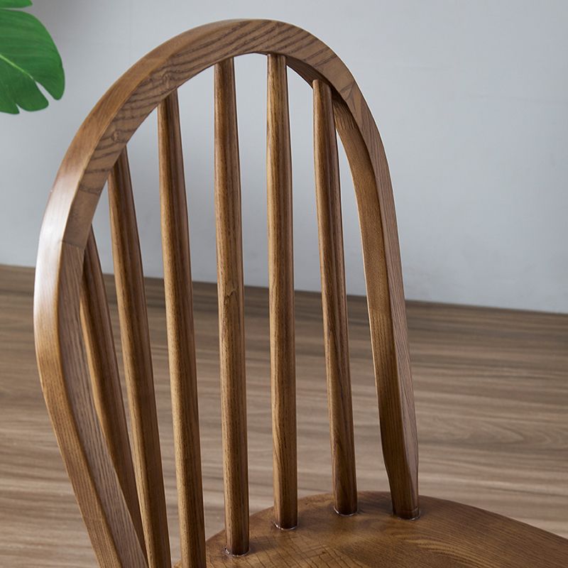 Modern Wood Dining Room Chair Armless Windsor Side Chair for Home Use Clearhalo ' kitchen&dining_furn' 'Dining Chairs' 'Dining Tables & Seating' 'dining_chair' 'furn' 'furn_dining_chair' 'Furniture' 'furniture_dining_chair' 'Kitchen & Dining Furniture' 'kitchen' 1200x1200_4d6b2a96-8d2c-400c-bbd6-33cad8dd341d