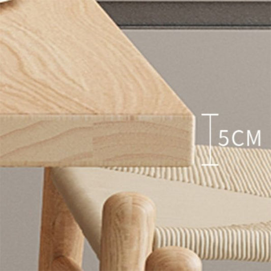 Ensemble de restauration moderne Rectangular Natural 1/4/5 Pieces Trestle Dinette Set