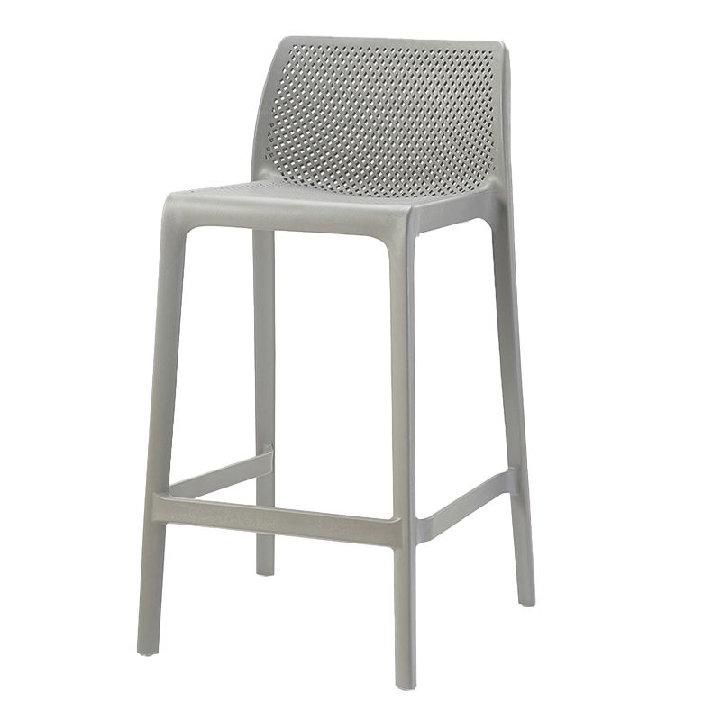 Sgabelli da bar in plastica in plastica in stile moderno sgabelli da bar per sala da pranzo