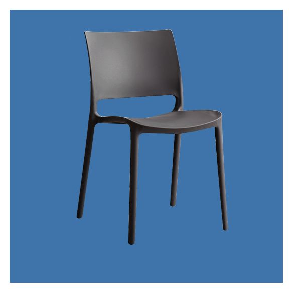 Nordic Chair Dining Armless Chair for Kitchen with Plastic Legs Clearhalo 'Dining Chairs' 'Dining Tables & Seating' 'dining_chair' 'furn' 'furn_dining_chair' 'Furniture' 'furniture_dining_chair' 'Kitchen & Dining Furniture' 1200x1200_4d6c2843-e100-490d-85b8-c3b8190b29b1