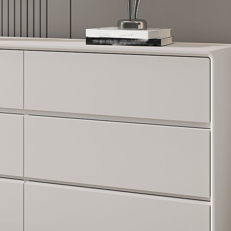 Tocador de cofre de almacenamiento contemporáneo con cajones