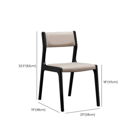 Silla contemporánea de madera silla de comedor de madera abierta para comedor