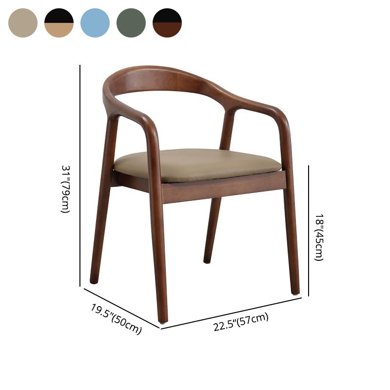 Traditional Style Solid Wood Chair Open Back Arm Kitchen Dining Chairs Clearhalo ' kitchen&dining_furn' 'Dining Chairs' 'Dining Tables & Seating' 'dining_chair' 'furn' 'furn_dining_chair' 'Furniture' 'furniture_dining_chair' 'Kitchen & Dining Furniture' 'kitchen' 1200x1200_4d77e2d5-a371-42d2-bf93-a51520a7900d