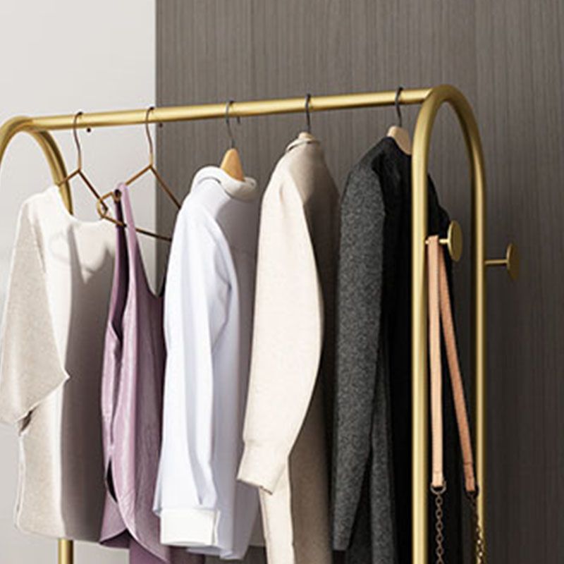 Gorgeous Coat Rack Metal Hall Stand Hooks Storage Shelf Coat Hanger Clearhalo 'Entry & Mudroom Furniture' 'furn' 'furn_hall_tree_coat_racks' 'Furniture' 'Hall Trees & Coat Racks' 'hall_tree_coat_racks' 1200x1200_4d795964-7579-4370-b4d1-ab04cc2cfa5e