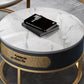Slate Round Frame Coffee Table Nesting Modern Coffee Table Set Clearhalo 'Coffee & Accent Tables' 'Coffee Tables' 'coffee_tables' 'furn' 'furn_coffee_tables' 'Furniture' 'Living Room Furniture' 1200x1200_4d7b170b-a1c7-4dea-bb7c-ccd4c10af0da