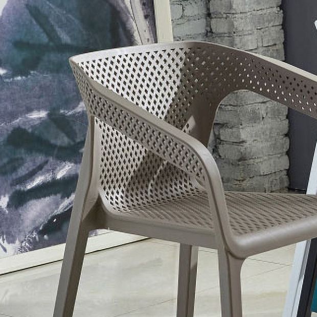 Modern Style Stackable Chairs Dining Arm Chairs with Plastic Legs for Kitchen Clearhalo ' kitchen&dining_furn' 'Dining Chairs' 'Dining Tables & Seating' 'dining_chair' 'furn' 'furn_dining_chair' 'Furniture' 'furniture_dining_chair' 'Kitchen & Dining Furniture' 'kitchen' 1200x1200_4d7b9908-5ad8-4293-8e1d-8a4ac29f89f3