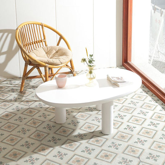 Tavolino contemporaneo 3 gambe tavolo da cocktail in legno massello