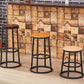 Industrial Armless Backless Counter Stool Steel Cashier Bar Stool with Pedal Clearhalo 'Bar Furniture' 'Bar Stools' 'bar_stools' 'furn' 'furn_bar_stools' 'furniture_bar_stools' 'Kitchen & Dining Furniture' 'kitchen&dining_furn' 'kitchen' 'kitchen_furn' Furniture' 1200x1200_4d7c30bf-833b-40bc-8f80-d856c185724d