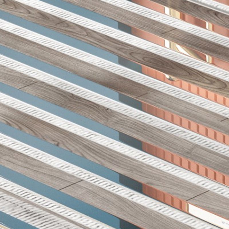 Metal Glam Slat Bed with Headboard Standard Bed with Metal Legs Clearhalo 'Bedroom Furniture' 'Beds' 'furn' 'furn_beds' 'Furniture' 1200x1200_4d80ace6-9237-4c31-ae6c-feeeb4af37c8