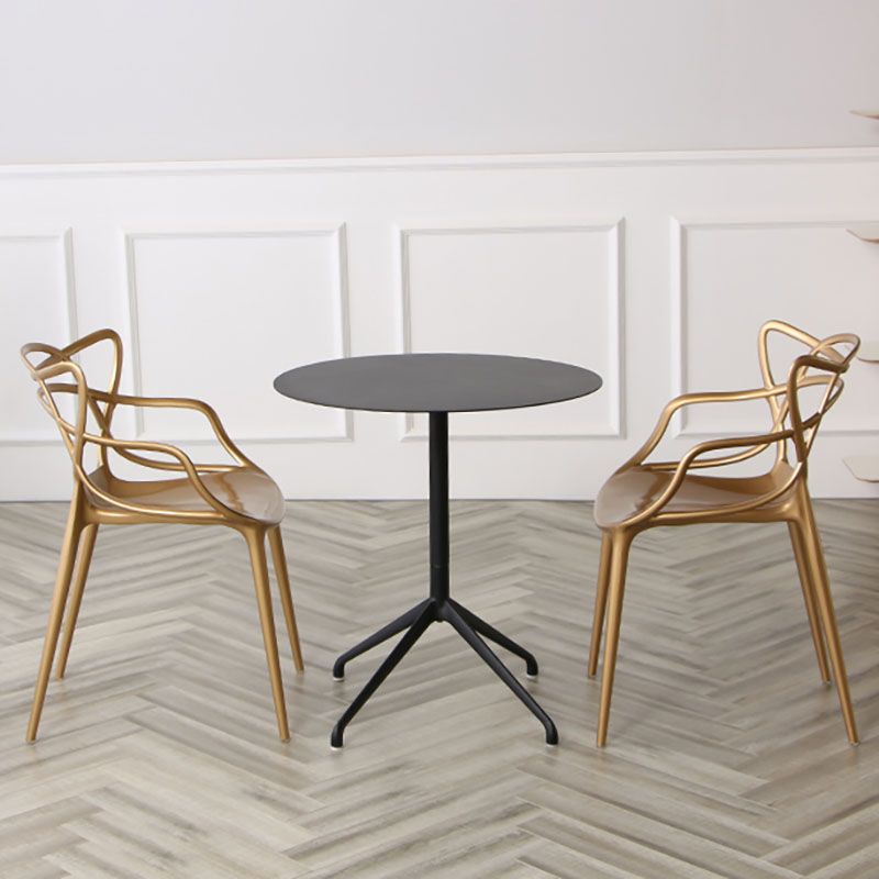 Scandinavian Style Open Back Side Chair for Home Plastic Side Chair Clearhalo 'Dining Chairs' 'Dining Tables & Seating' 'dining_chair' 'furn' 'furn_dining_chair' 'Furniture' 'Kitchen & Dining Furniture' 1200x1200_4d8482a7-129b-46db-b621-18e26349f320