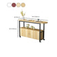 Modem & Contemporary Table à vin de bar spécialisée en bois pour salon