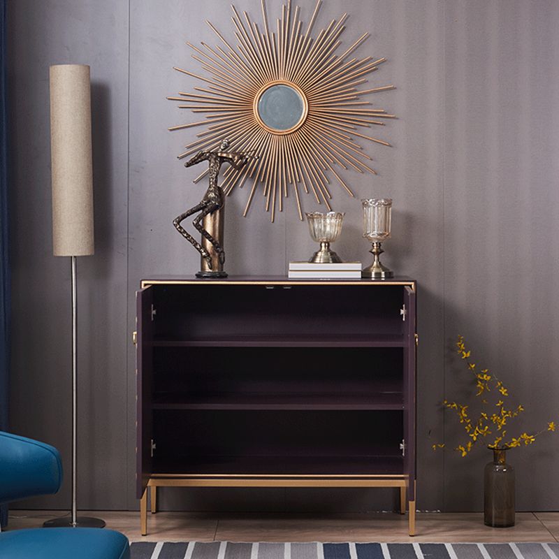 Industrial Accent Cabinet with Cup Pulls Doors and Straight Legs Clearhalo 'Cabinets & Chests' 'cabinets_chests' 'furn' 'furn_cabinets_chests' 'Furniture' 'Living Room Furniture' 1200x1200_4d8fb703-f280-4899-bb20-f4d08c70769a