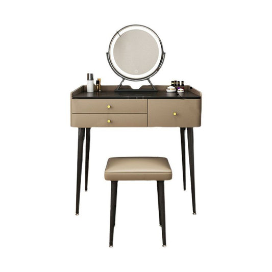 Set di vanity in legno contemporaneo in legno di vanità in legno